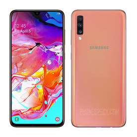 Мобилен телефон Samsung Galaxy A70 DS 128GB Coral